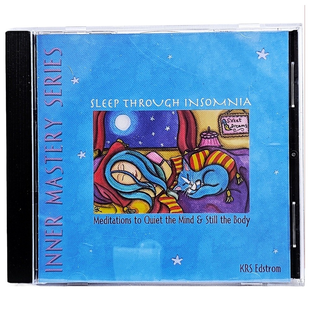 KRS Edstrom Sleep Through Insomnia CD Inner Mastery Series Meditation Audio Disc